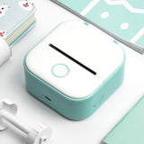 Mini impressora térmica portátil de etiquetas bluetooth, para android e ios, impressora fotográfica doméstica, estudante, pergunta errada, etiqueta de preço bluetooth